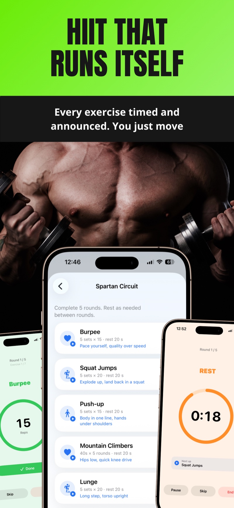HIIT that runs itself